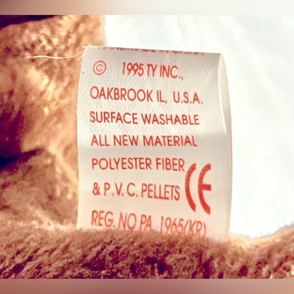 NWT TY Beanie Baby - SEAWEED the Otter Stuffed Toy (6 inch) Brown W/ Tags 1995 - Picture 7 of 13